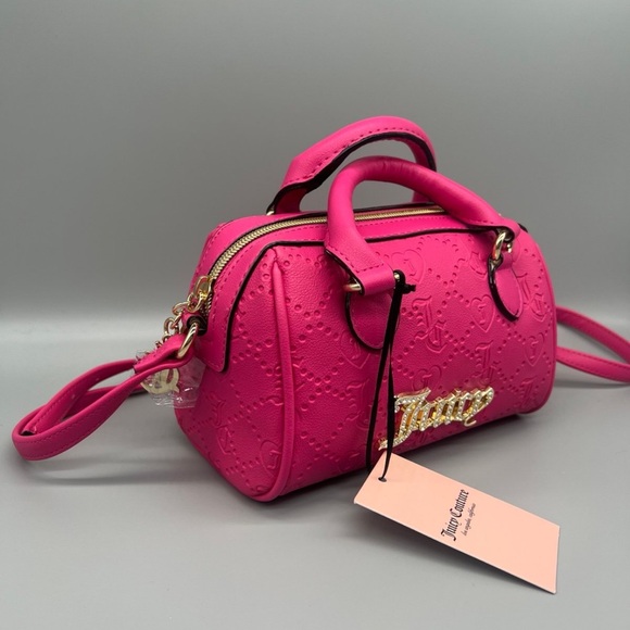 Juicy Couture Pink Embossed Women's Bag - Picture 2 of 3